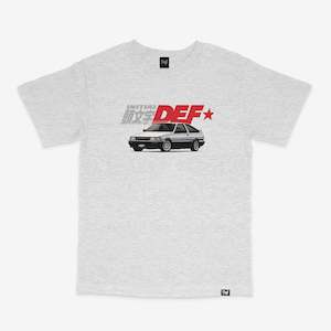 Clothing: DEF Initial DEF TEE Premium Heather