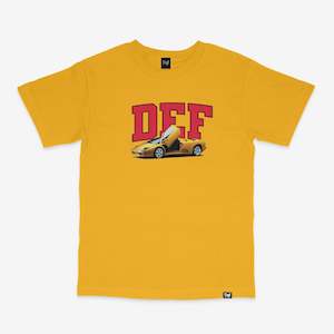 Clothing: DEF Lambo TEE Premium Yellow