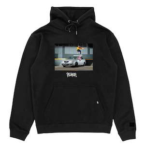 Clothing: Def x Pork x Chami Krook  Hood - Black  (Mid-Weight)