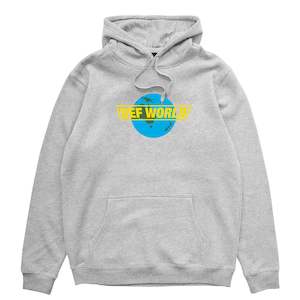 Clothing: DEF World Map  Heather Grey (Midweight)