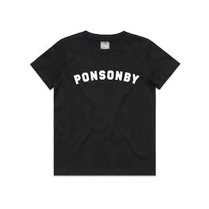 Clothing: Def Ponsonby YOUTH Tee - Black