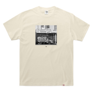 Clothing: BK Ponsonby Premium Tee - Cream