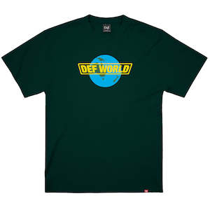 DEF World Map Tee Bottle  (Heavyweight)