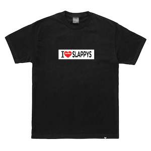 I LOVE SLAPPYS  Premium Tee - Black * PRE ORDER