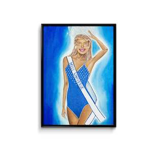 Miss Universe Poster prints  A3 , A2, A0