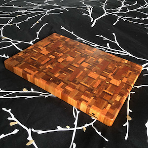 Chaos End Grain Cutting Board My Site