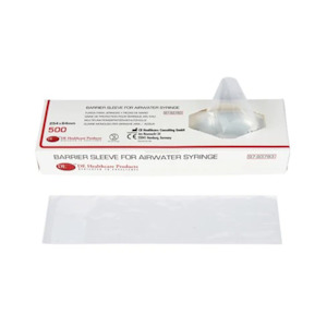 DE Barrier Sleeve Airwater syringe w/o 254x64mm - Box of 500