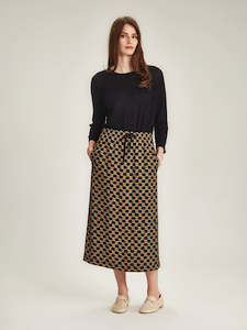 Frances Check Skirt