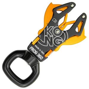 Kong Frog 360 Rotate Aluminium Carabiner (suit 25mm webbing)