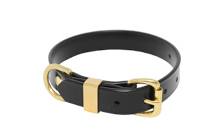 Pet food wholesaling: DRESSED LEATHER LOOK  BIOTHANE COLLAR