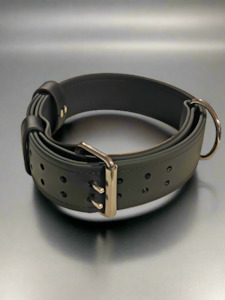 50mm Wide Double Layered Biothane Dog Collar