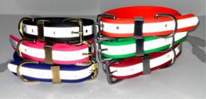 REFLECTIVE BIOTHANE COLLAR MULTIPLE COLOURS