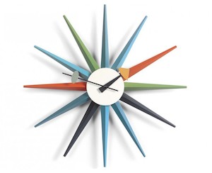 Sunburst Wall Clock