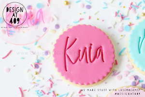 Kuia Acrylic Embosser Stamp