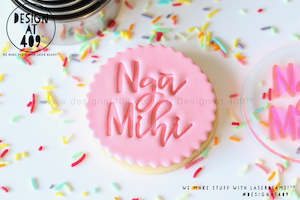 Ngā Mihi Acrylic Embosser Stamp