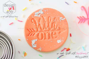 Wild One 2 Acrylic Embosser Stamp