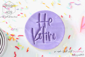 He Kotiro Acrylic Embosser Stamp