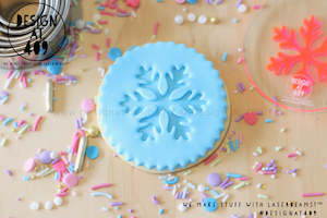 Snowflake Acrylic Embosser Stamp