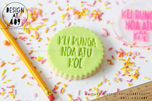 Kei Runga Noa Atu Koe Acrylic Embosser Stamp