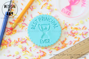 Best Principal Ever Acrylic Embosser Stamp