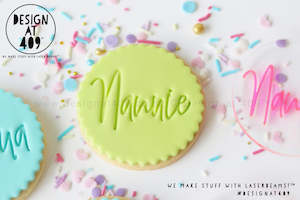 Nannie Acrylic Embosser Stamp