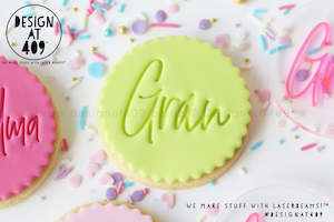 Gran Acrylic Embosser Stamp