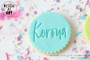 Koroua Acrylic Embosser Stamp