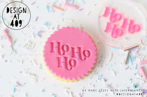 Ho Ho Ho 3 Acrylic Embosser Stamp