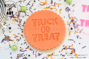 Trick Or Treat 2 Acrylic Embosser Stamp