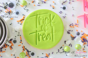 Trick Or Treat 1 Acrylic Embosser Stamp