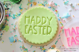 Happy Easter 3 Acrylic Embosser Stamp