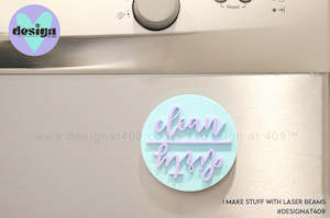 Dishwasher Clean/Dirty Magnet 1