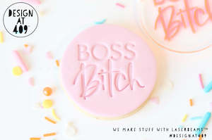 Boss Bitch Acrylic Embosser Stamp