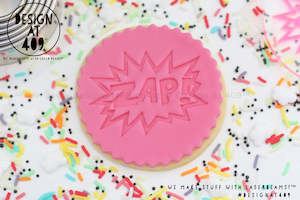 Zap! Acrylic Embosser Stamp