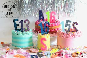 Number Cake Topper