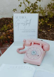 Products: Audio Guest Book