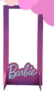 Backdrops Walls Signage: BARBIE BOX