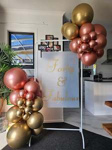 Signage & Balloon Garland