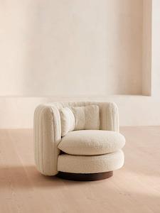 Vivienne Armchair | Boucle Natural