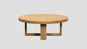 Round Teak Coffee Table