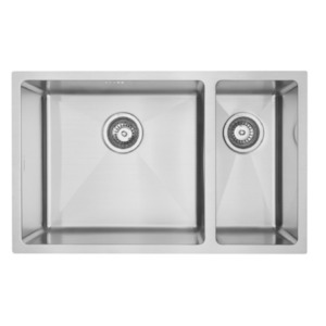 Mercer DV205-R Sink | Lincoln 450 x 400mm + 200 x 400mm