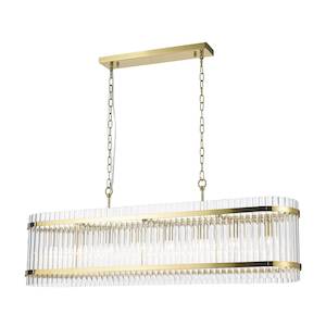 Harlow Collection - Bar Light - Satin Brass