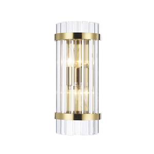 Harlow Collection - Wall Sconce - Satin Brass