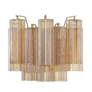 Odelle Collection - Wall Sconce Light - Satin Brass - W:36cm