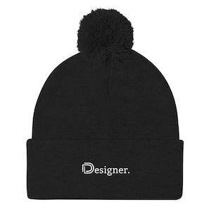 Designer Beanie Pom Pom