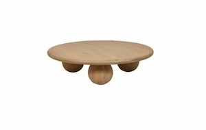 Bruno Ball Coffee Table – Natural Oak