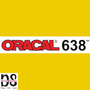 Internet only: Oracal 638 Wall Art - Light Yellow