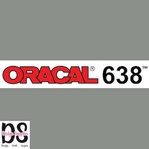 Oracal 638 Wall Art - Middle Grey