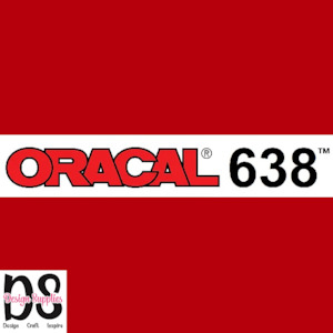 Oracal 638 Wall Art - Red