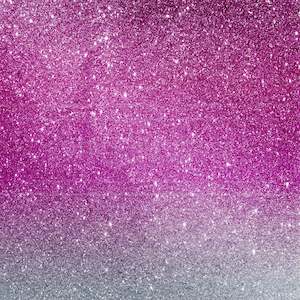 Grape Stardust Glitter Ombre